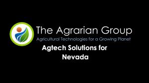 Agtech Solutions for Nevada