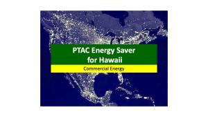 : PTAC Energy Saver for Commercial HVAC Energy Savings
