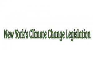 Solutions to Meet New York's Climate Change Legislation